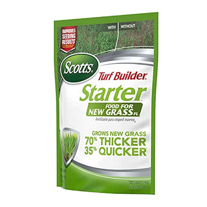 Scotts Turf Builder Starter Food for New GrassFL, 3.27 lbs. - size: 1,000 sq. ft., style: Florida