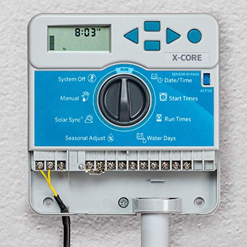 Hunter X-Core XC600i Indoor Sprinkler Timer, 6 Zone Irrigation Controller