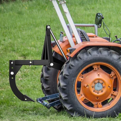 Hitch Mounted Trencher Fits 3 Point Hitch, Adjustable 16" Trenching Shank Plow, Heavy Duty Hitch Lawn Ripper for ATV/UTV Tractor, Thicken Trench Digger with 2pcs Replaceable Teeth