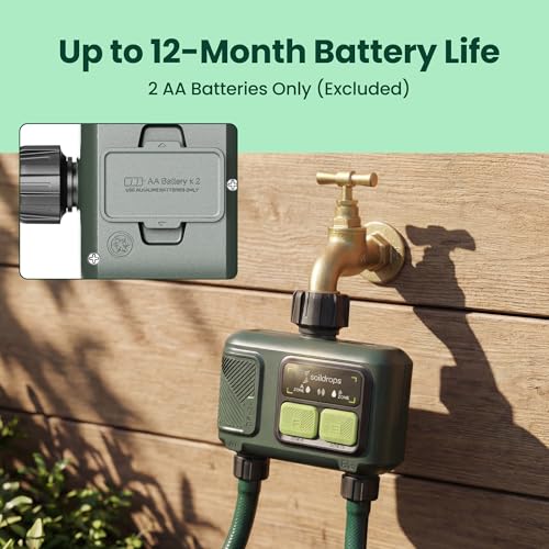 WiFi Water Timer Smart Irrigation Controller with Gateway - style: 2-Zone