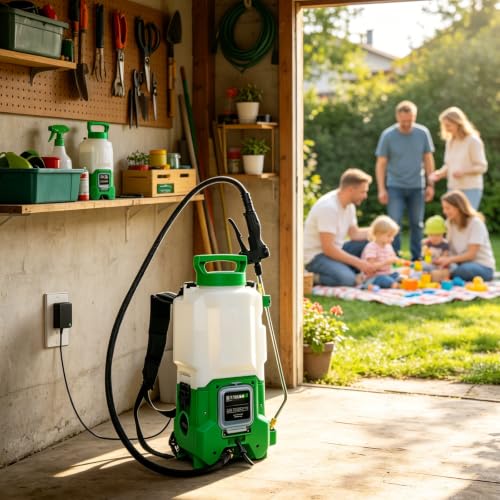 Battery Charger for FlowZone Backpack Sprayer 18V 5.2Ah Lithium Battery