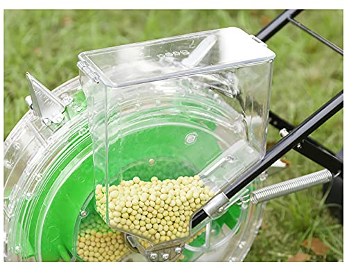 Gdrasuya10 Garden Spreaders,Multi-function Hand-Push Roller Seeder and Fertilizer Applicator,Peanut Corn Bean Planter Precision Garden Seed Planter Spreader