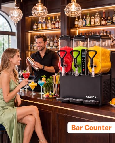 GSEICE 6.34 Gal/24L Slushie Machine for Commercial& Home Use