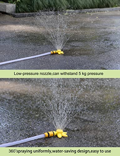 Garden Sprinkler 360 Degree Metal Sunflower for Small Yard Lawn