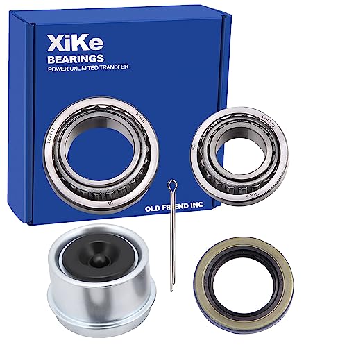 XiKe 3500 Lbs Trailer Bearings Kit L68149 L68111 & L44649 L44610, 1 Set - size: L68149/L68111+L44649/L44610, style: 1 Set