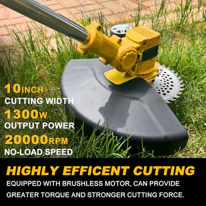 Cordless Weed Wacker for DeWalt 20V Max Battery (Tool Only)