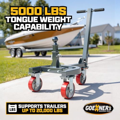 Trailer Dolly with 2-5/16'' Ball, 5000 lbs Tongue Weight - color: 2.3in