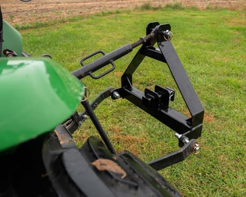 Impact Implements® 3-Point to 2" Hitch Receiver for Cat-1 Farm Attachments