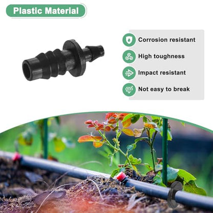 M METERXITY 20-Pack Drip Irrigation Barbed Fittings 3/8 to 1/4 in
