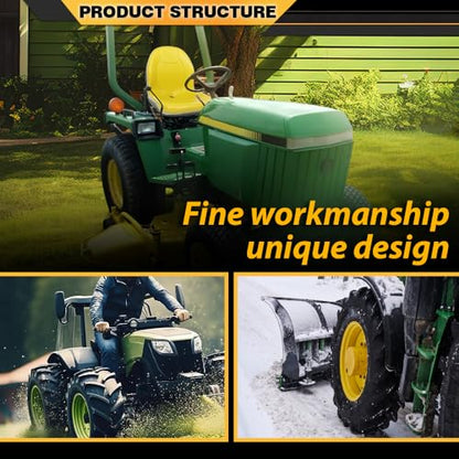 CNNELL Tractor Seat Fit John Deere Compact Utility Tractors: 655, 755, 756
