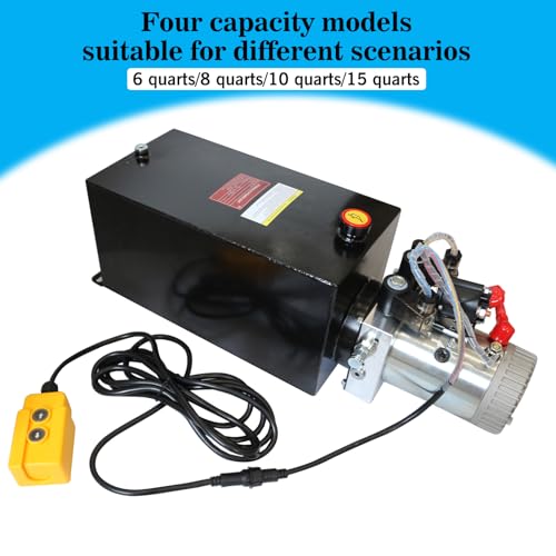 15 Quart Double Acting Hydraulic Pump,Electric Hydraulic Pump - size: 15Quart Double
