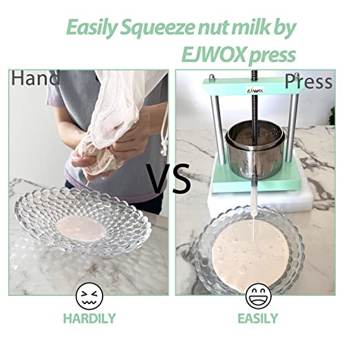 Fruit Wine Press and Crusher,100% Nature Apple&Grape&Berries Crusher Manual Juice Maker for Kitchen