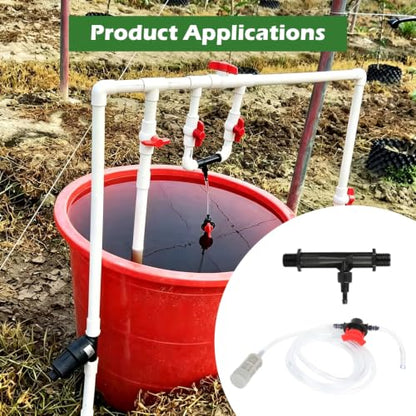 1/2 Inch Venturi Fertilizer Injector Kit - color: 1/2 Inch