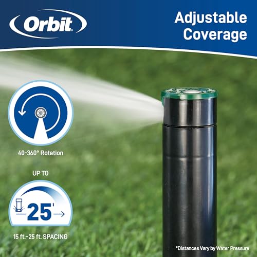 Orbit 55069 Saturn III Gear-Drive Rotor Water Sprinkler - size: 1 Pack, style: Hard Cap