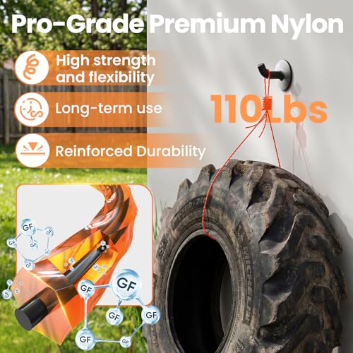 YWTESCH 105 Trimmer Line, 0.105" x 1LB, 300-Foot Heavy Duty Twisted Hexagonal Dual Core Weed Wacker String for Gas and Electric Trimmer, Fits Most of String Trimmers Standard Models - size: 1lbs x .105in
