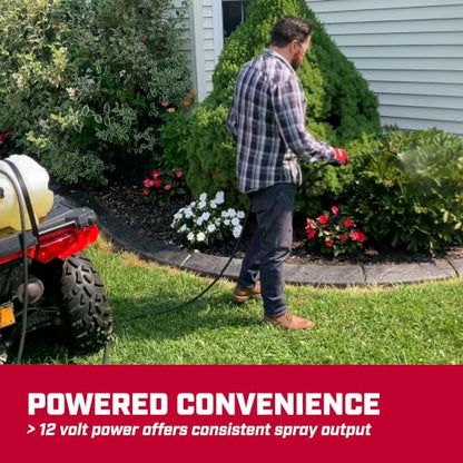 CHAPIN 97154 15-Gallon ATV/UTV Sprayer with 12V Pump & 15-Ft Hose - size: 15 Gallon