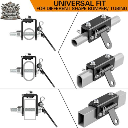 Universal Adjustable Snowmobile Trailer Hitch