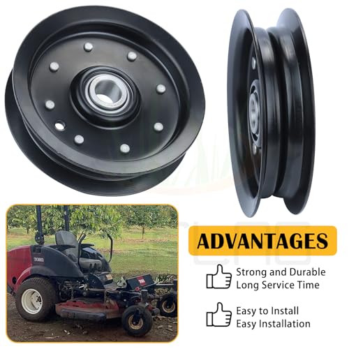 30224 Idler Pulley for Dixie Chopper 42", 50", 60" and 72" Decks - size: 1x30224B