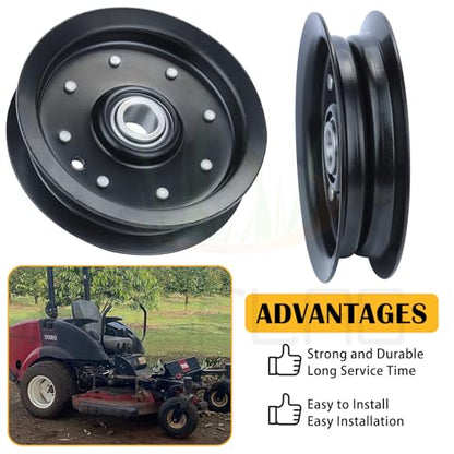 2 Pack 30224 Pulley for Dixie Chopper 42", 50", 60" and 72" Decks - size: 2x30224B