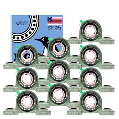 PGN UCP205-16 (10 Pack) Pillow Block Bearing - 1" Bore Self-Aligning - size: 10, style: UCP205-16
