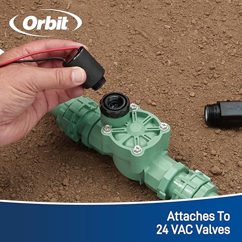 2-Pack Orbit 57865 Battery-Operated Sprinkler Timer, Black
