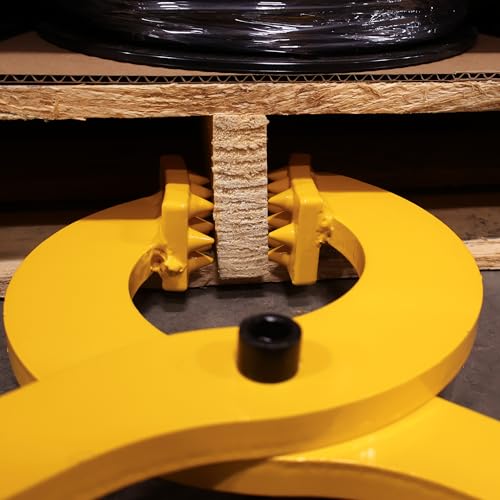 BISupply Pallet Puller Clamp, 6,000 lb pound Pulling Capacity, Pallet Grabber Hook Puller Tool for Forklift Chain