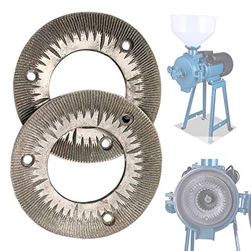 2PCS Grinding Sheets for 3000W 110V Electric Grain Mil
