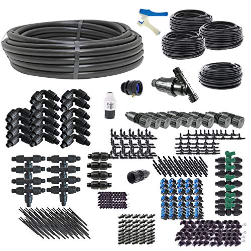 Drip Depot Drip Irrigation Kit for Raised Bed Gardening - Kit Size : Premium - size: Kit Size Premium