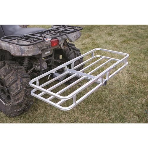 Guide Gear Small ATV UTV Utility Trailer, Hitch Cargo Carrier, Truck Camping, Aluminum