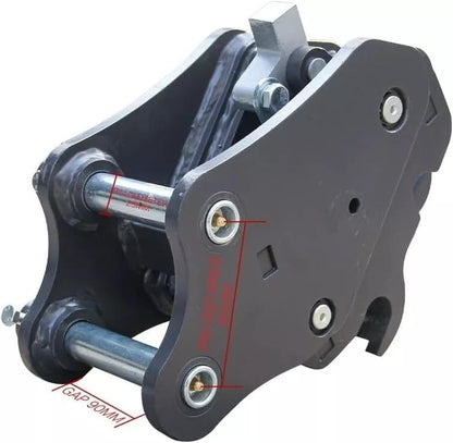 Semi Automatic Mini Excavator Attachment,Quick Hitch Attachment Fits mini 1-2.5 ton Excavator,Quick Hitch Quick Coupler for AGT Mini Excavator Chinese Mini Digger