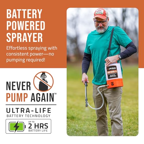PetraTools HD1000-S 1 Gallon Electric Sprayer - 2-Hour Runtime, 2 Nozzles - size: 1 Gallon Standard