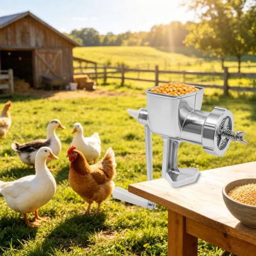 Pellet Machine, Stainless Steel Food Granulator with 5 Dies