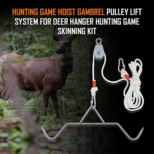 Yorikyas Hunting Game Hoist Gambrel Pulley Lift System