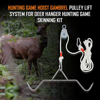 Yorikyas Hunting Game Hoist Gambrel Pulley Lift System