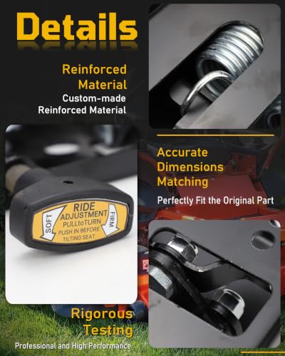 Seat Suspension Kit for Bad Boy Zero Turn Mowers Rebel Maverick Rogue