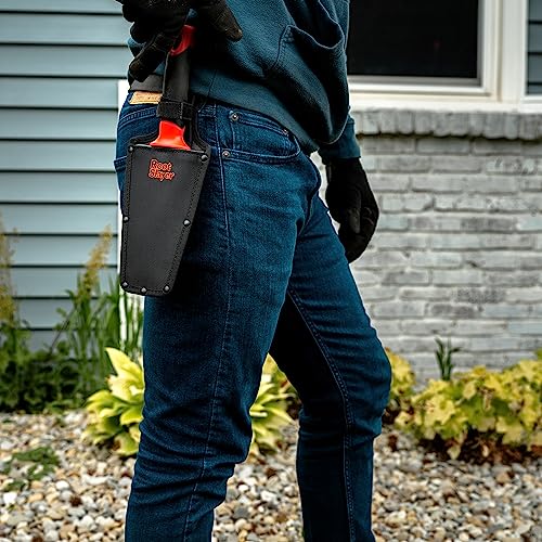 Root Slayer 17011 Garden Trowel with Holster, Red - style: Trowel w/Holster