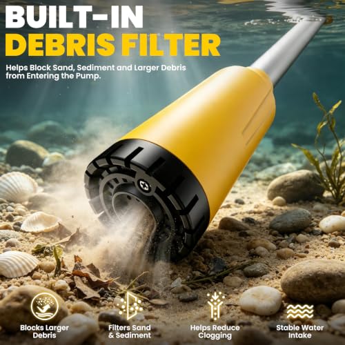 Cordless Stick Water Transfer Pump for Dewalt 20V Batteries (Tool Only)