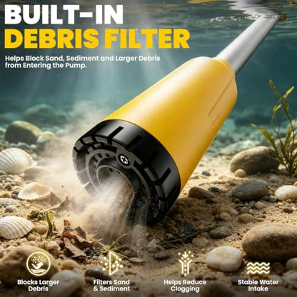 Cordless Stick Water Transfer Pump for Dewalt 20V Batteries (Tool Only)