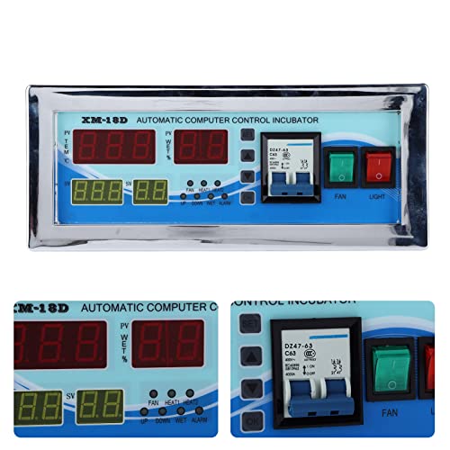 110V Egg Incubator Controller XM18D Digital Temperature Humidity Controller