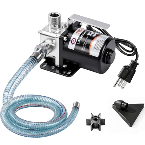 FMCNMech Water Transfer Pump, 110V Utility Pump, 500 GPH - color: Water Pump Without Switch