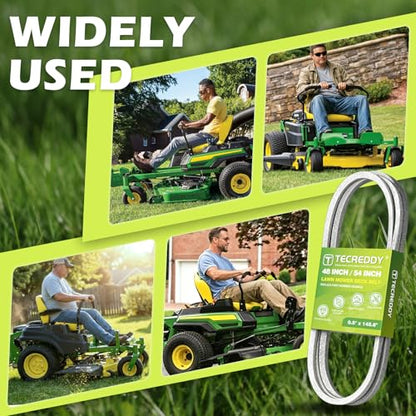 GX26422 Mower Deck Belt for John Deere Z325E Z330R Z355R Z375R Z330M Z355E Z365R ZTrak Zero Turn Lawn Mower - Aramid Cord, 0.51" x 145.65" - size: 145.65"L x 0.51"W