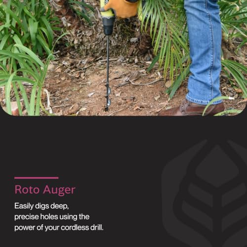 Yard Butler Roto Earth Auger Drill Bit, 18 Inch, IREA-4 - size: 18 inches