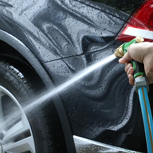 STYDDI Heavy Duty All Metal Adjustable Garden Hose Spray Nozzle