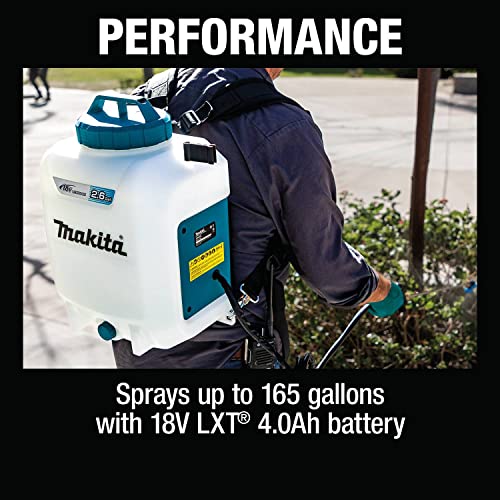 Makita XSU01SM1 18V LXT® Lithium-Ion Cordless 2.6 Gallon Backpack Sprayer Kit (4.0Ah)