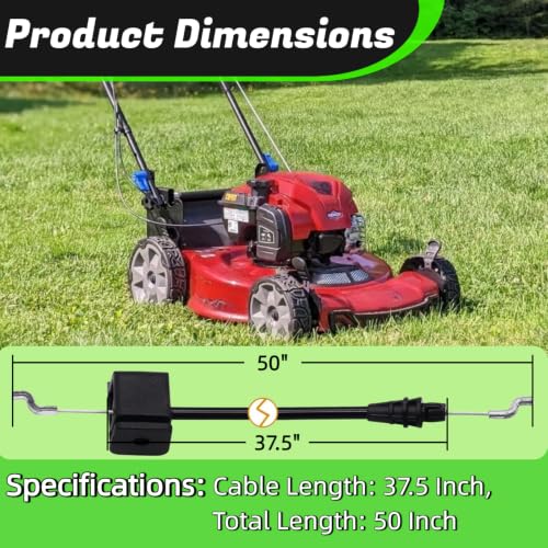 112-8818 Brake Cable Replacement for Toro 22" Recycler Lawn Mower - size: 112-8818