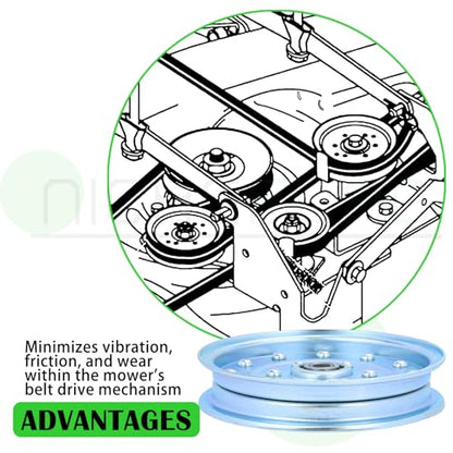 2 Pack 5021976 Pulley for Ferris 61, Simplicity Citation 52 Decks - color: A23 2xSimplicity Snapper 5021976