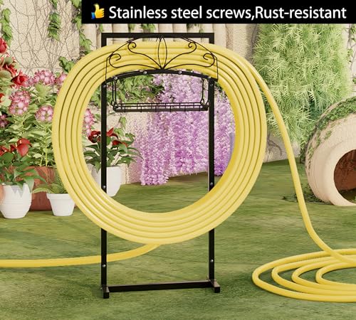 Fire Beauty Detachable Garden Hose Holder for Lawn Yard - style: Elegant