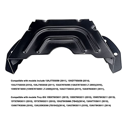 Lawn Mower Parts 783-06424A-0637 783-06424A Black Deck Belt Cover