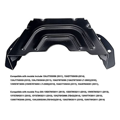 Lawn Mower Parts 783-06424A-0637 783-06424A Black Deck Belt Cover