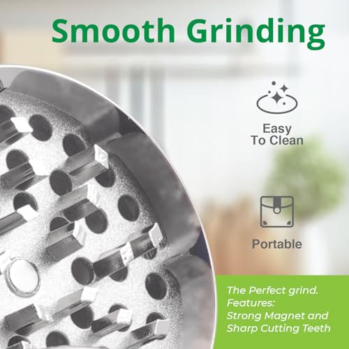 2.5" Manual Grinder (Silver) - color: Silver